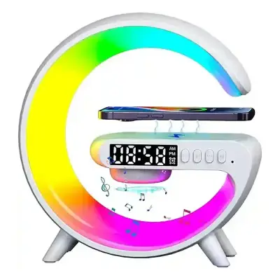 G63 Atmosphere Light Wireless Charger Bluetooth Speaker With RGB...